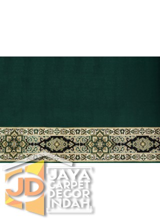 Karpet Sajadah New Asma Green 1035G Motif Polos 120x600, 120x1200, 120x1800, 120x2400, 120x3000